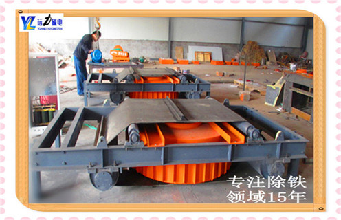 自卸式電磁除鐵器，浙江礦用自卸式電磁除鐵器設(shè)備_浙江礦用自卸式電磁除鐵器設(shè)備有哪些_型號及工作視頻 