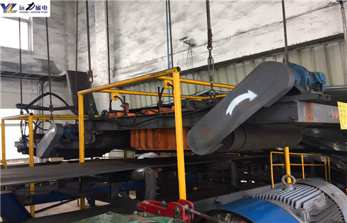 電磁自卸式除鐵器，陜西電磁自卸式除鐵器型號(hào)_陜西電磁自卸式除鐵器型號(hào)保養(yǎng)廠家配件_型號(hào)及工作視頻 