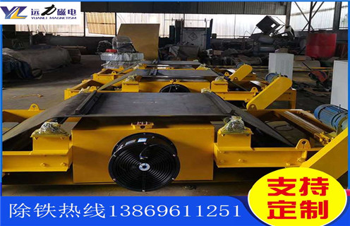 超強自卸式電磁除鐵器，江西超強自卸式電磁除鐵器_選型_江西超強自卸式電磁除鐵器價格工作原理_價格